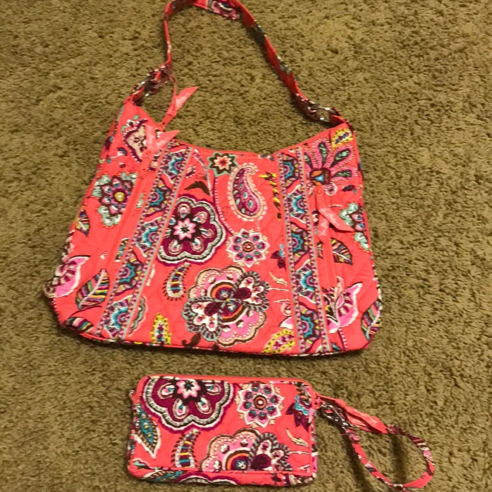 Vera Bradley purse and pouch